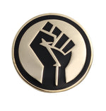 Load image into Gallery viewer, Raised-Fist-Pin-Black-Lives-Matter-enamel-Lapel-Pin (3)