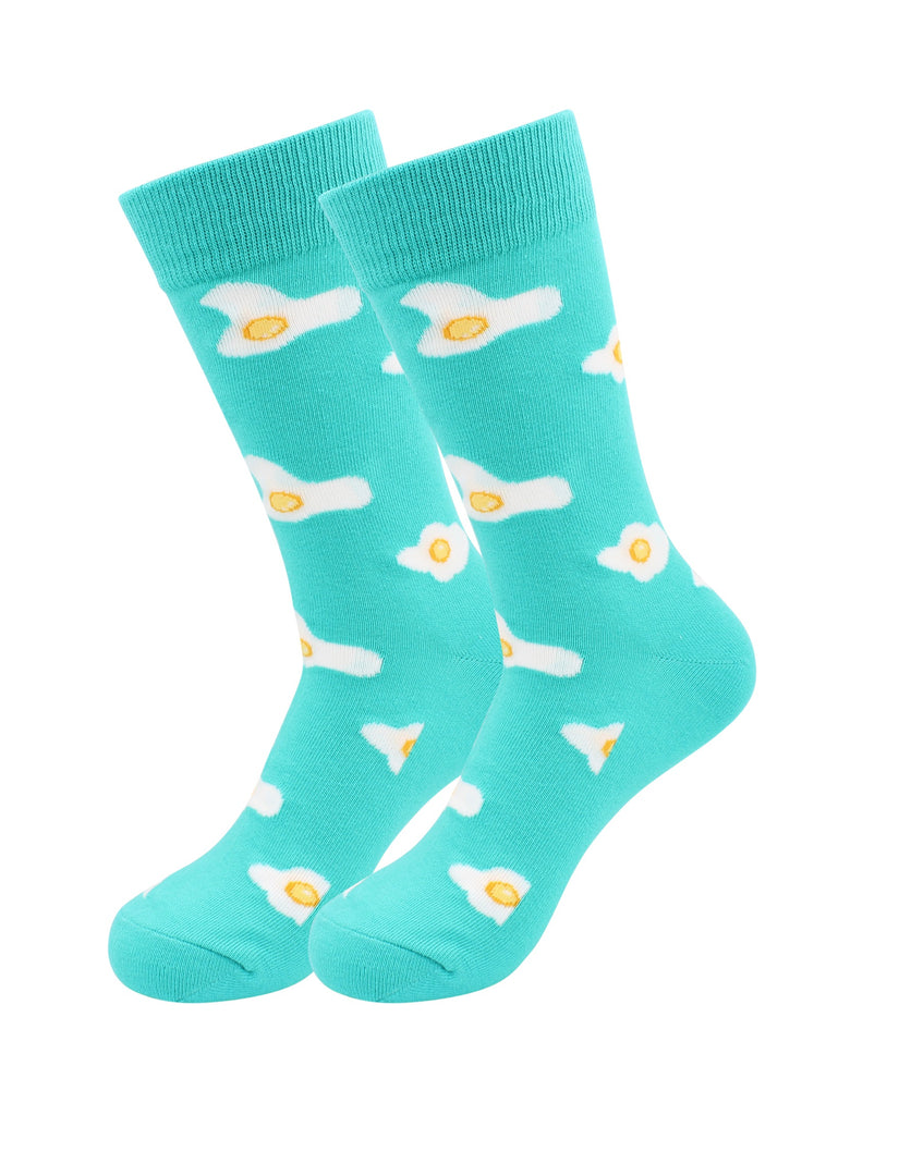 Real Sic Casual Designer food egg Socks for Men and Women (7)