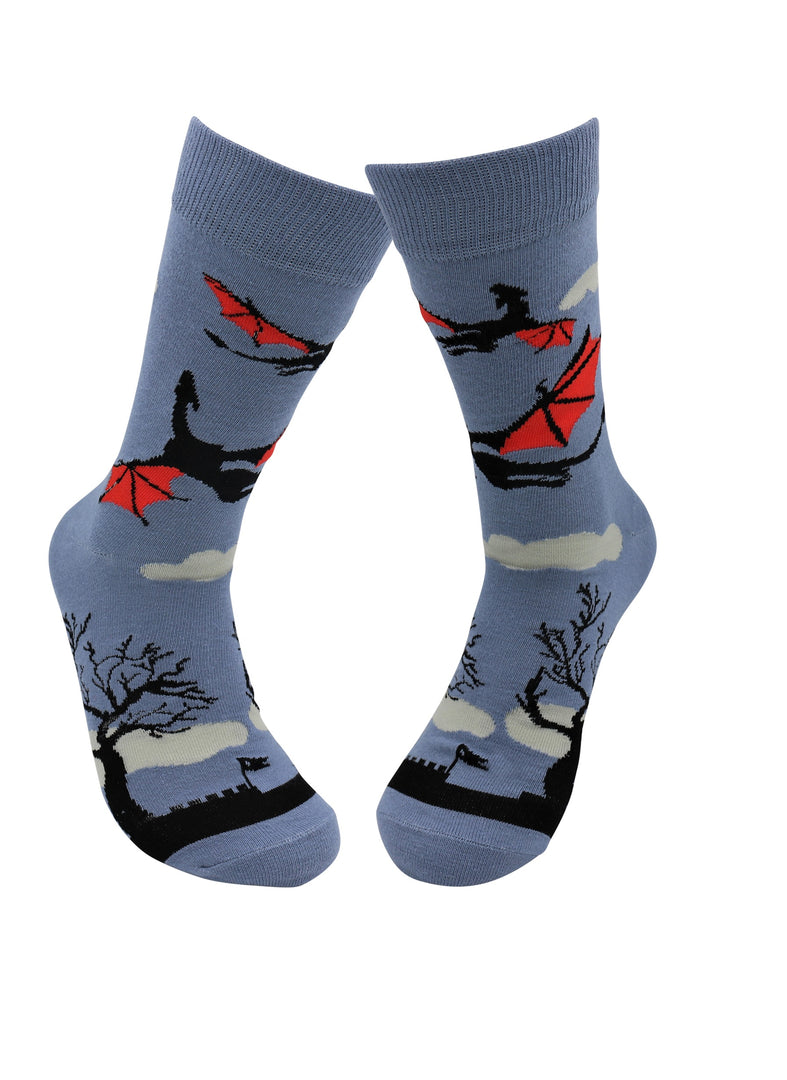 cute - animal - dragon - casual - socks - for - men - women - by - real - sic
