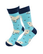 Load image into Gallery viewer, cute - animal - pets - farm - sheep - socks - for - men - women - by - real - sic (1)