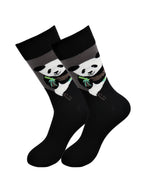 Load image into Gallery viewer, cute - animal - pets - panda - china - socks - for - men - women - by - real - sic (1)